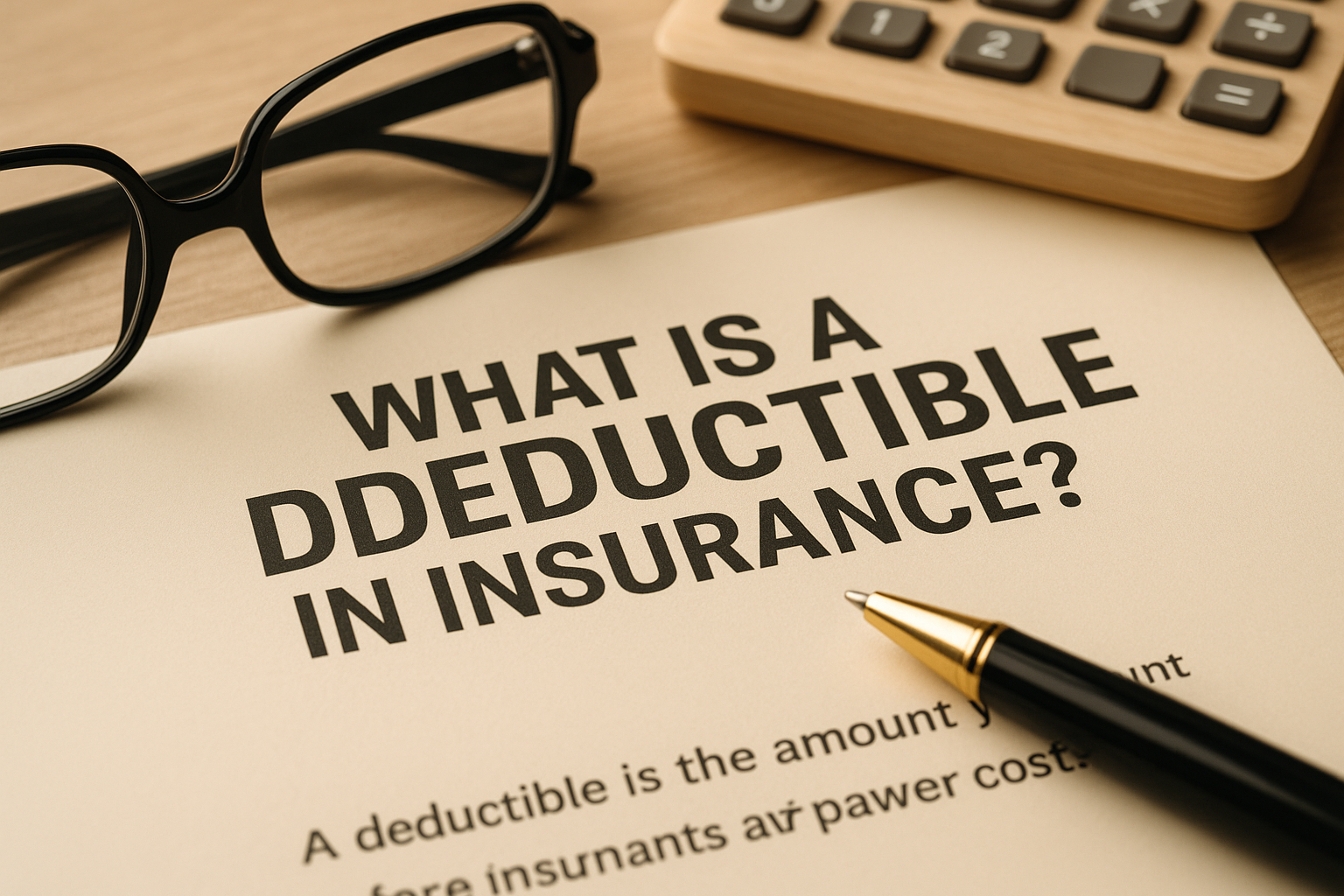 What Is a Deductible in Insurance? Understanding Types, Costs, and Smart Strategies (2025)