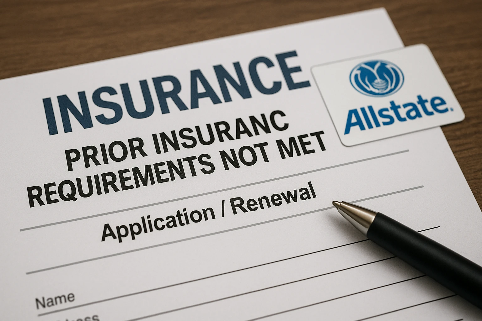 Allstate Prior Insurance Requirements Not Met? Meaning, Fixes & Solutions [2025 Guide]